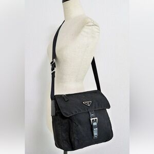 Prada Black Men's Shoulder Bag